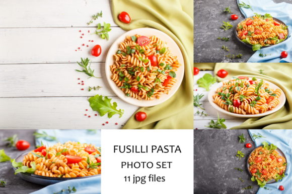 Download Fusilli Pasta with Tomato Sauce - Tomato Collection