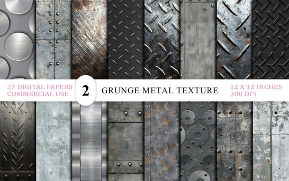 Download Industrial Grunge Metal Textures - Texture Collection