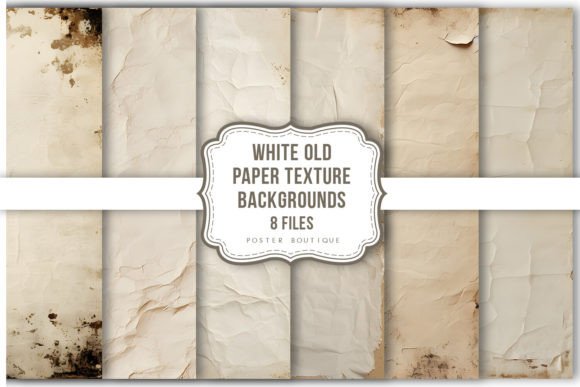 Download White Old Paper Texture Backgrounds Pack - Texture Collection