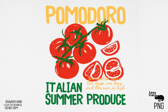 Download Tomato Pomorodo Summer PNG Sublimation - Tomato Collection