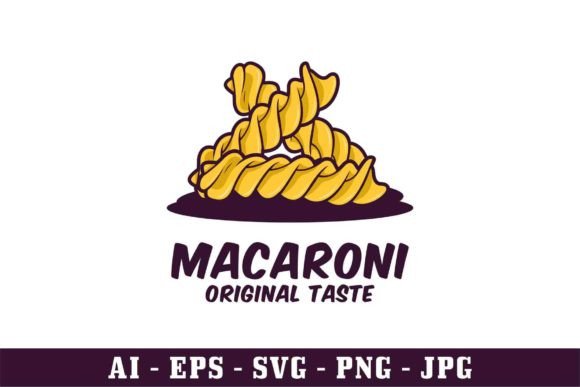 Download Spiral Macaroni Design Illustration Logo - Macaroni Collection