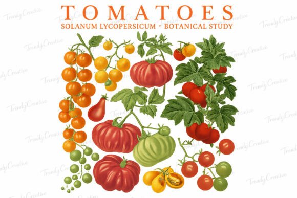 Download Tomato Cottagecore PNG - Tomato Collection