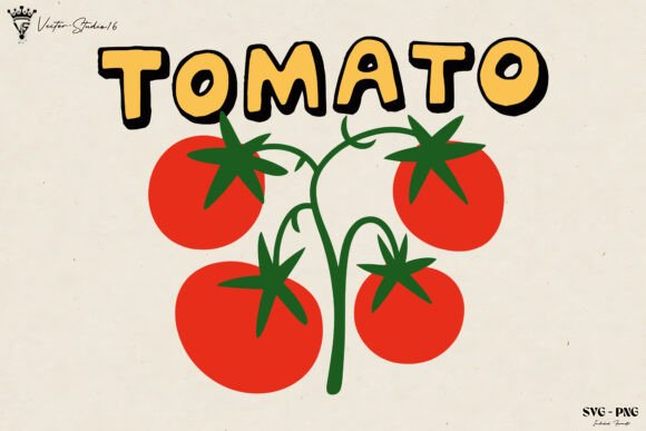 Download Tomato Summer Garden Harvest SVG PNG - Tomato Collection