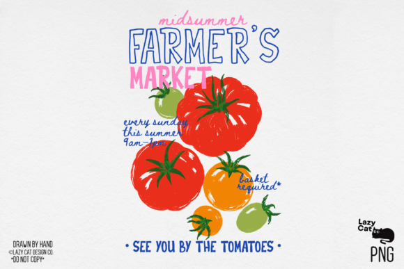 Download Tomato Farmer’s Market Summer PNG - Tomato Collection